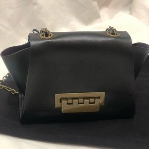 ZAC Zac Posen Eartha mini chain crossbody bag black